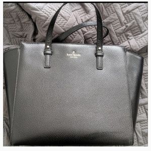 Kate Spade Black Tote with Long Strap